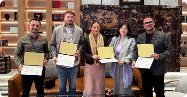 The SPEEEX Corporation received recognition from the Blood Transfusion Center!